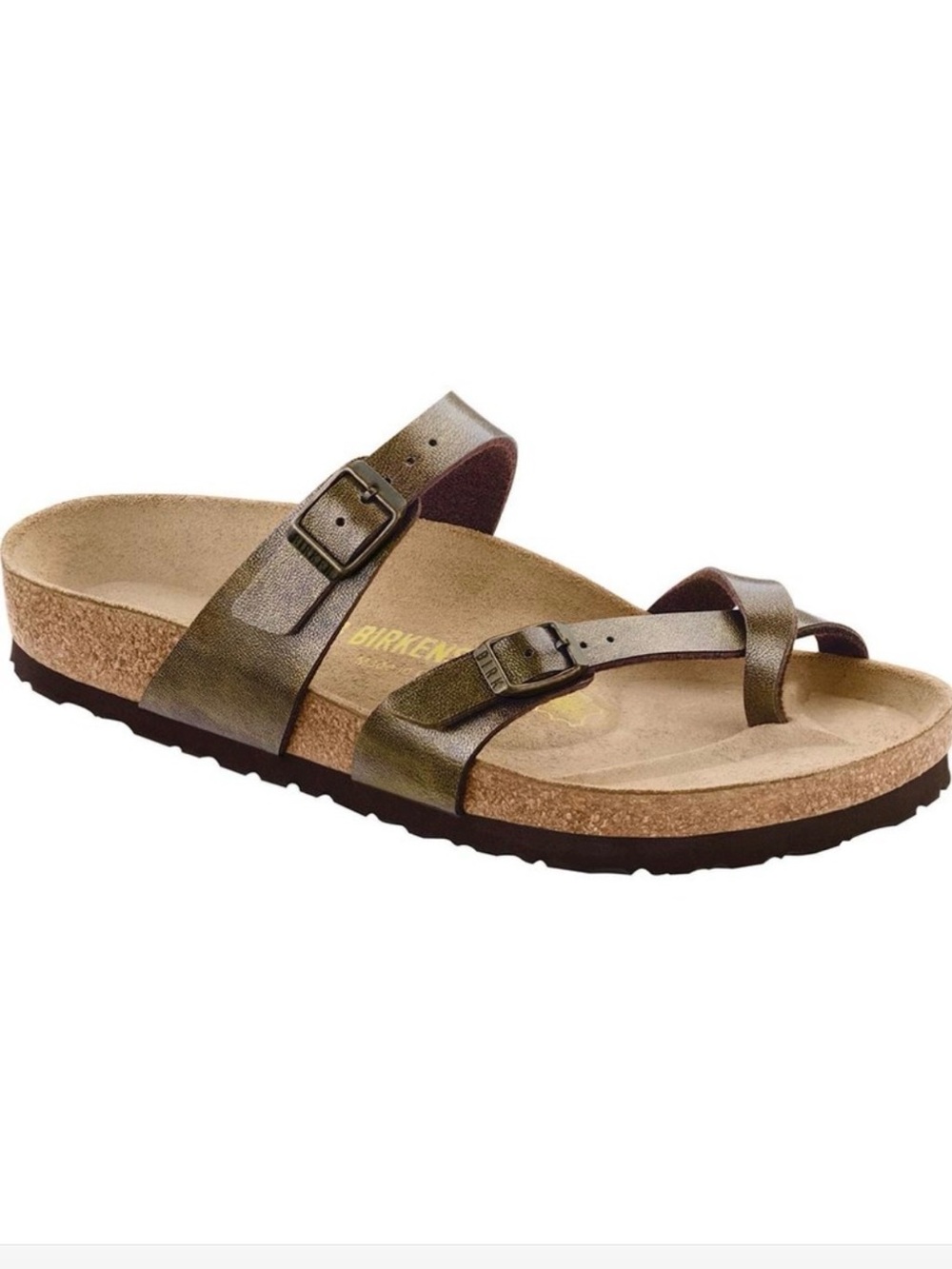 Birkenstock Mayari 39 Sandal in Bronze (Golden Brown)